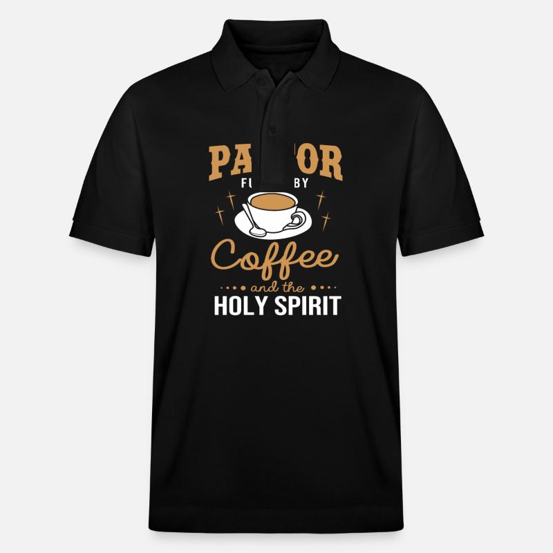 Pasteur - Polo PREPSTER bio Stanley/Stella Unisexe - noir