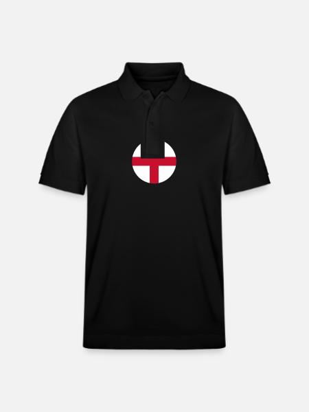 Angleterre Anglais Drapeau anglais - Polo PREPSTER bio Stanley/Stella Unisexe - noir