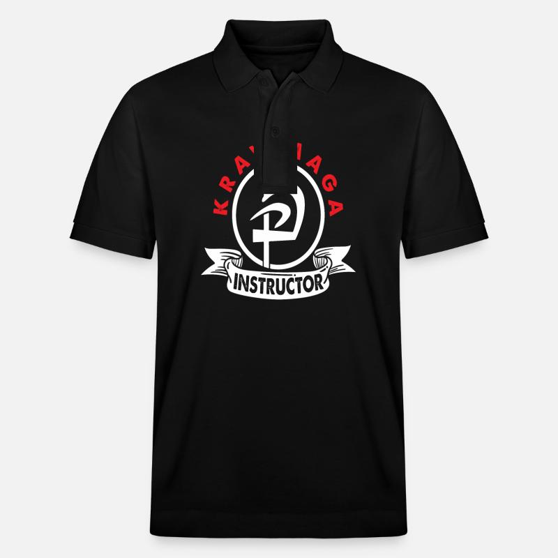 Entraîneur de Krav Maga - Polo PREPSTER bio Stanley/Stella Unisexe - noir