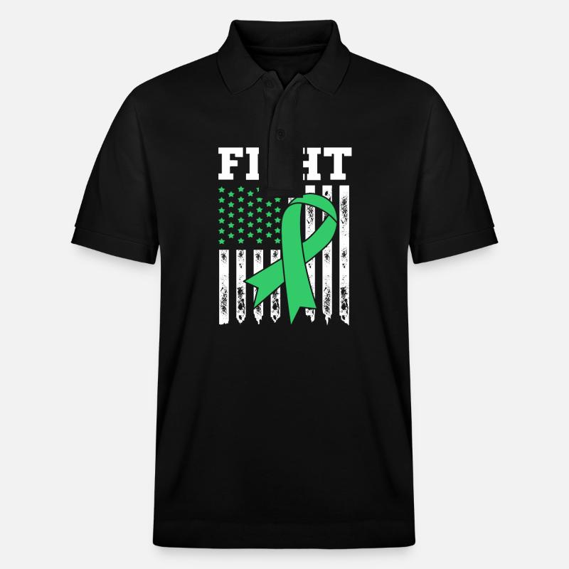 Lebererkrankung - Stanley/Stella Unisex Bio-Poloshirt PREPSTER - Schwarz