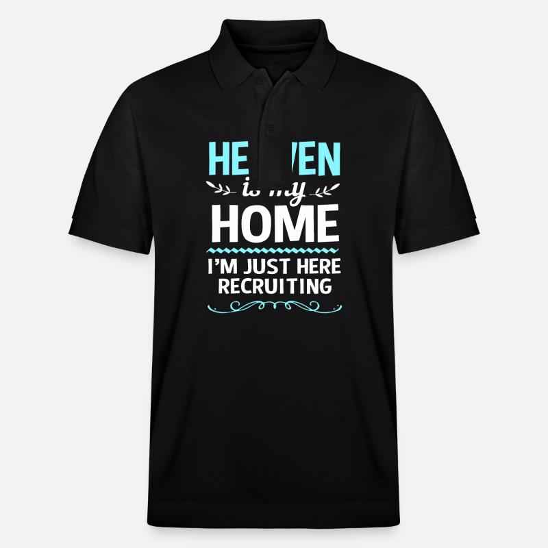 Pasteur des jeunes - Polo PREPSTER bio Stanley/Stella Unisexe - noir