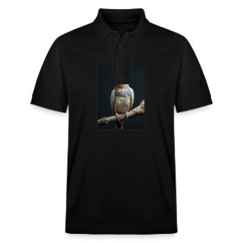 Cockatiel Nymphensittiche Nymphensittich - Polo PREPSTER bio Stanley/Stella Unisexe - noir - Devant - Roxy (174cm) & Andy (188cm)