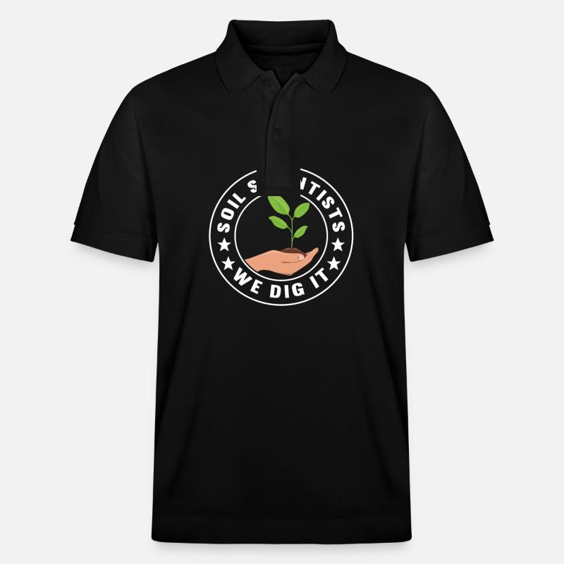 Bodenwissenschaftler Science du sol - Polo PREPSTER bio Stanley/Stella Unisexe - noir