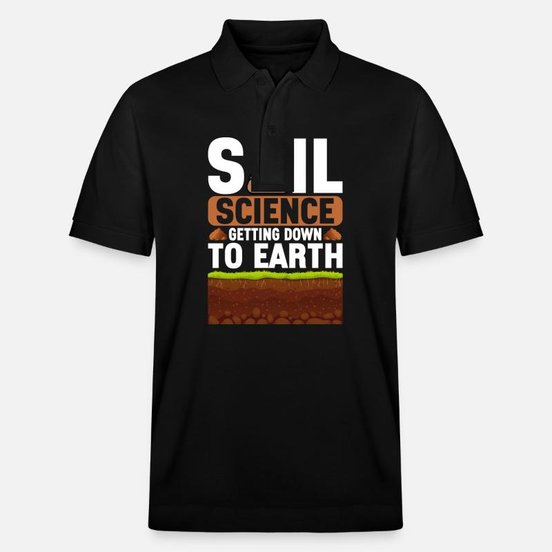 Bodenwissenschaftler Science du sol - Polo PREPSTER bio Stanley/Stella Unisexe - noir