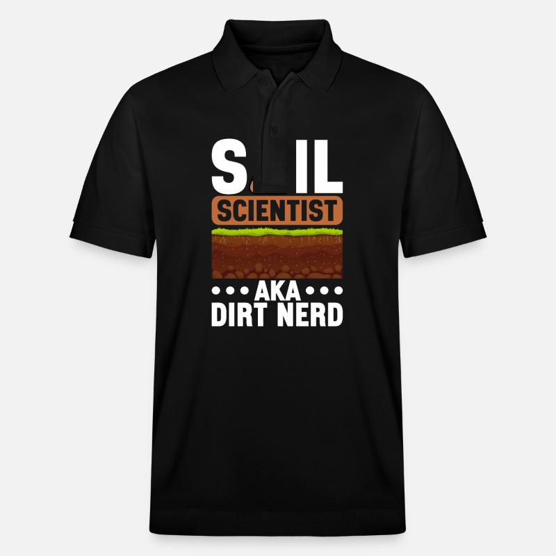 Bodenwissenschaftler Science du sol - Polo PREPSTER bio Stanley/Stella Unisexe - noir