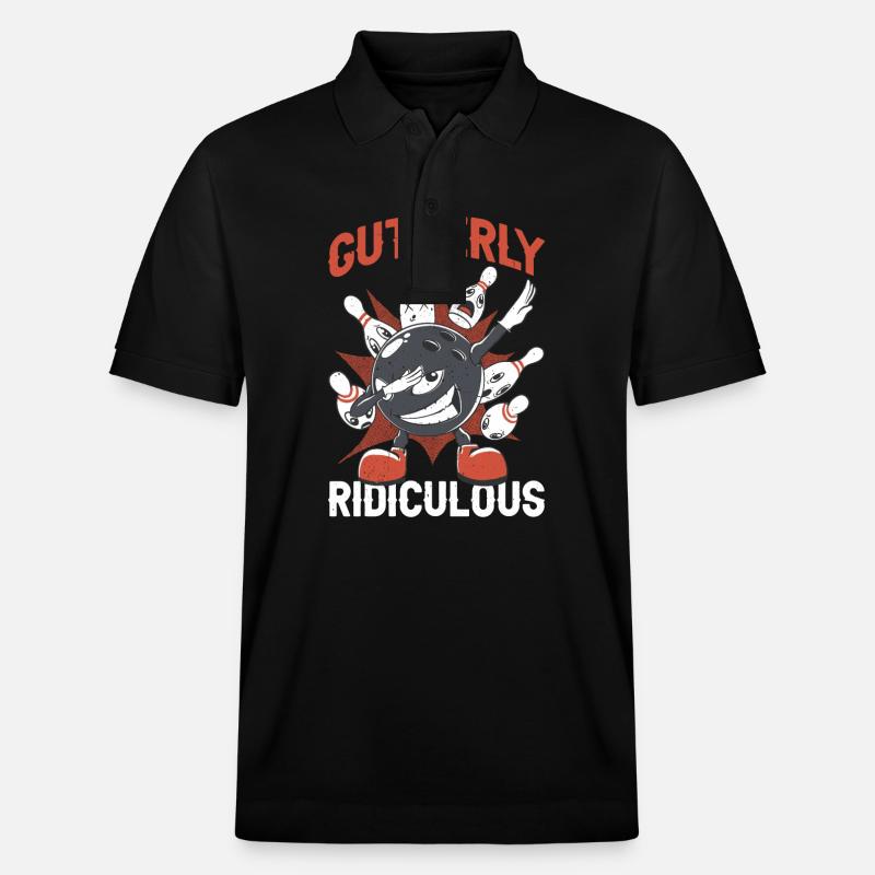 Gutterly Ridiculous 6 - Stanley/Stella Unisex Bio-Poloshirt PREPSTER - Schwarz