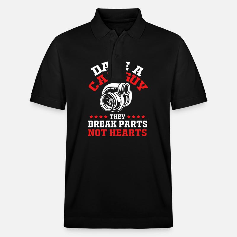 Autofahrer - Stanley/Stella Unisex Bio-Poloshirt PREPSTER - Schwarz