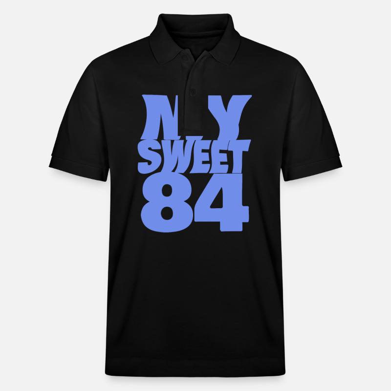 Doux 84 - Polo PREPSTER bio Stanley/Stella Unisexe - noir