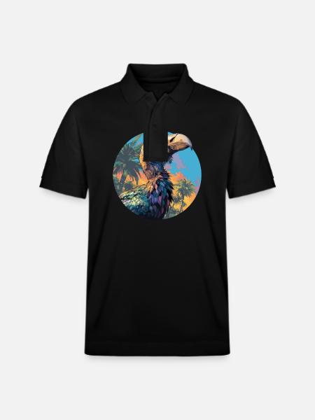 Dodos Dodo - Stanley/Stella Unisex Bio-Poloshirt PREPSTER - Schwarz