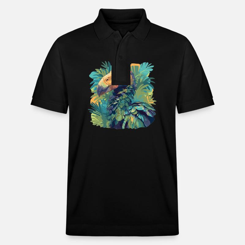 Dodos Dodo - Polo PREPSTER bio Stanley/Stella Unisexe - noir