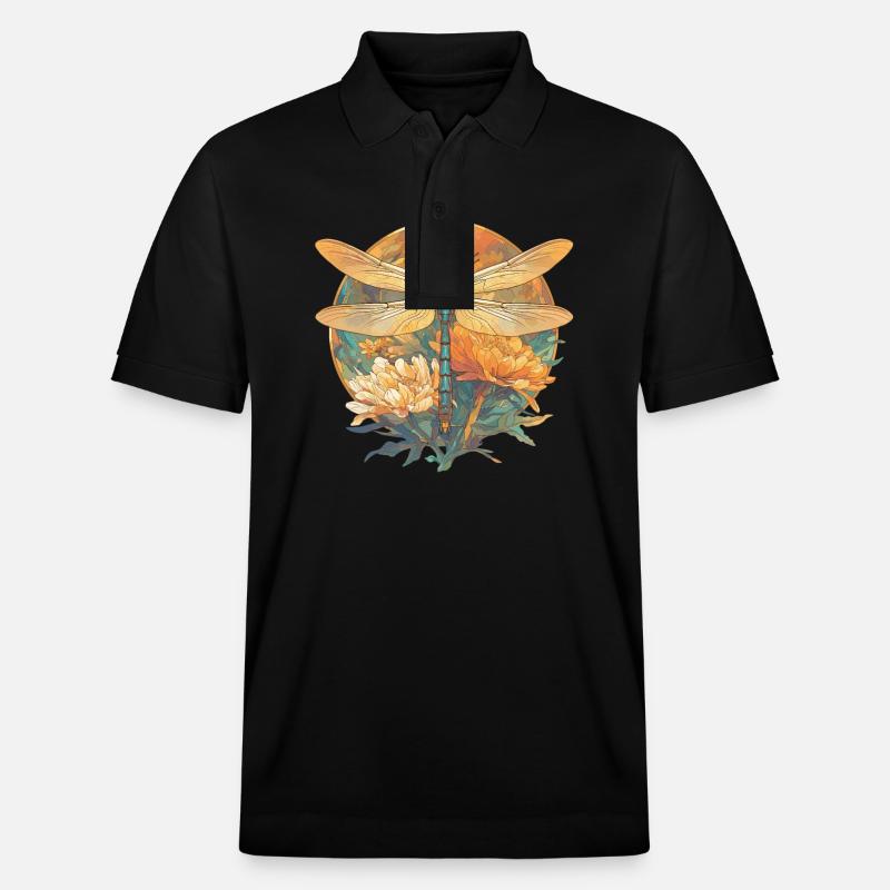 Libellules Libellule - Polo PREPSTER bio Stanley/Stella Unisexe - noir
