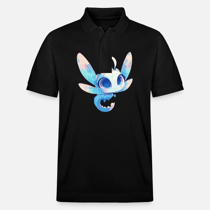 Libellules Libellule - Polo PREPSTER bio Stanley/Stella Unisexe - noir