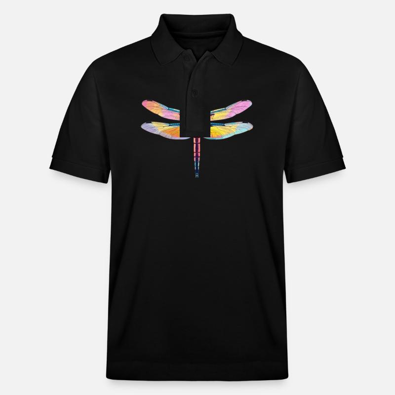 Libellen Libelle - Stanley/Stella Unisex Bio-Poloshirt PREPSTER - Schwarz