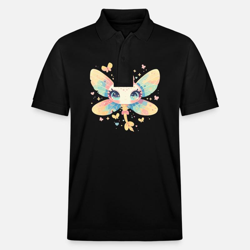 Libellen Libelle - Stanley/Stella Unisex Bio-Poloshirt PREPSTER - Schwarz