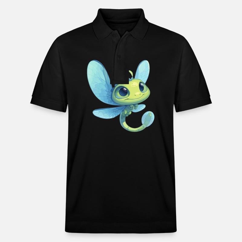 Libellules Libellule - Polo PREPSTER bio Stanley/Stella Unisexe - noir