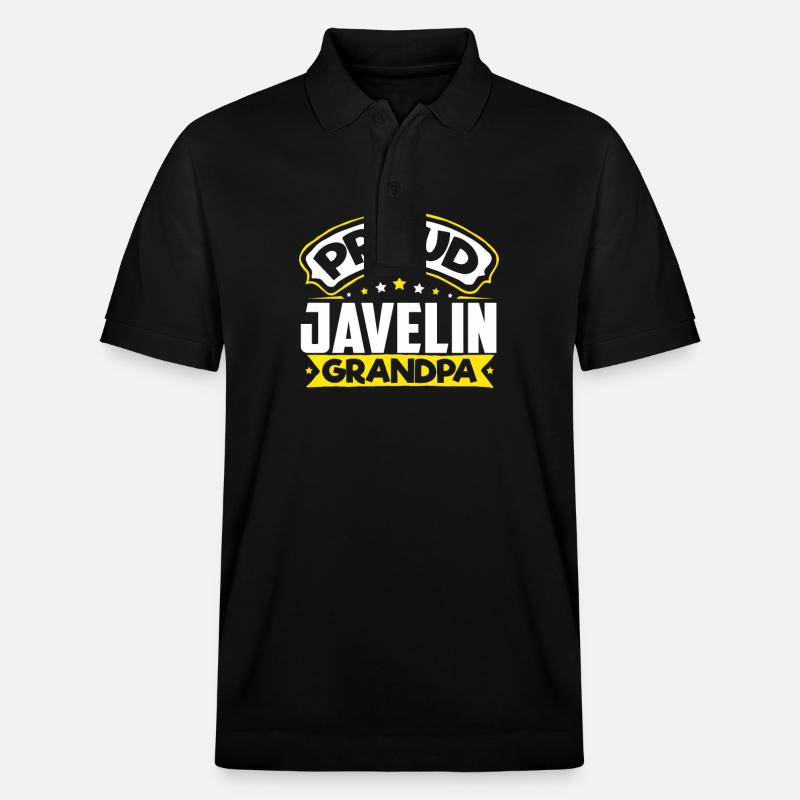 Sports Papi Javelot Papi - Polo PREPSTER bio Stanley/Stella Unisexe - noir