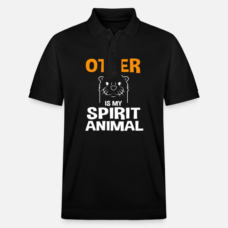Otter - Stanley/Stella Unisex Bio-Poloshirt PREPSTER - Schwarz