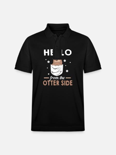Otter - Stanley/Stella Unisex Organic Polo Shirt PREPSTER - black