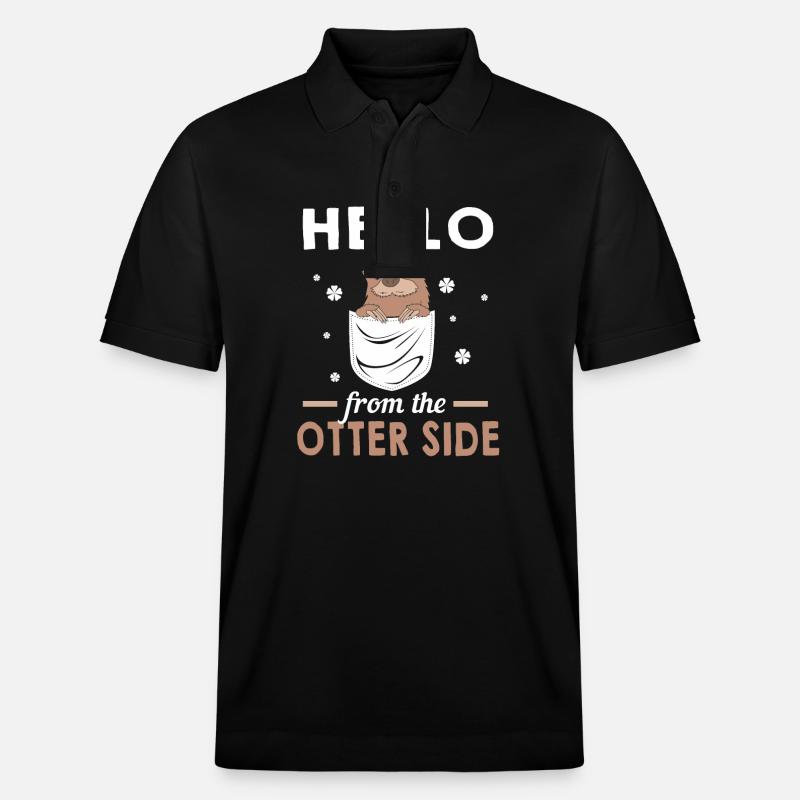 Otter - Stanley/Stella Unisex Bio-Poloshirt PREPSTER - Schwarz