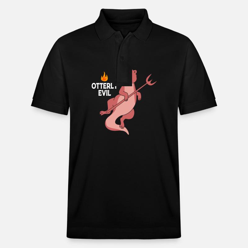 Otter - Stanley/Stella Unisex Bio-Poloshirt PREPSTER - Schwarz