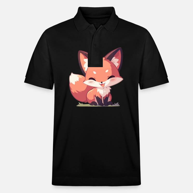 Renards Renard - Polo PREPSTER bio Stanley/Stella Unisexe - noir