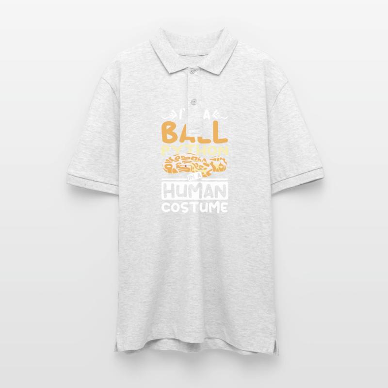 I'm a Ball python in a human costume Stanley/Stella Unisex Bio-Poloshirt PREPSTER