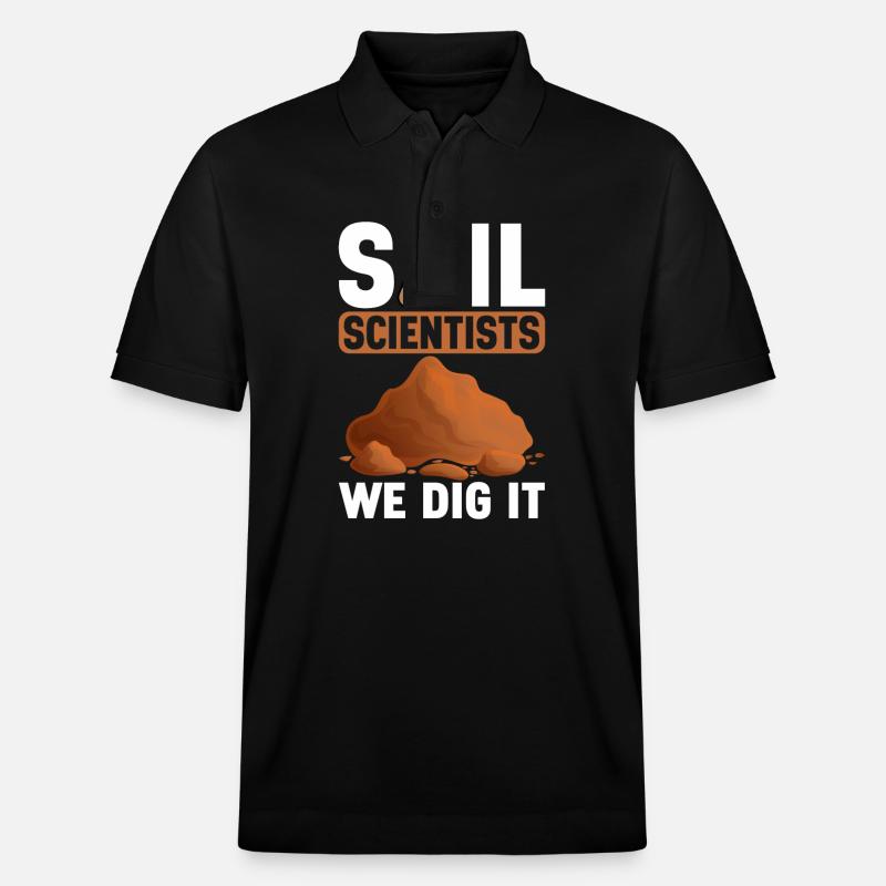 Bodenwissenschaftler Science du sol - Polo PREPSTER bio Stanley/Stella Unisexe - noir