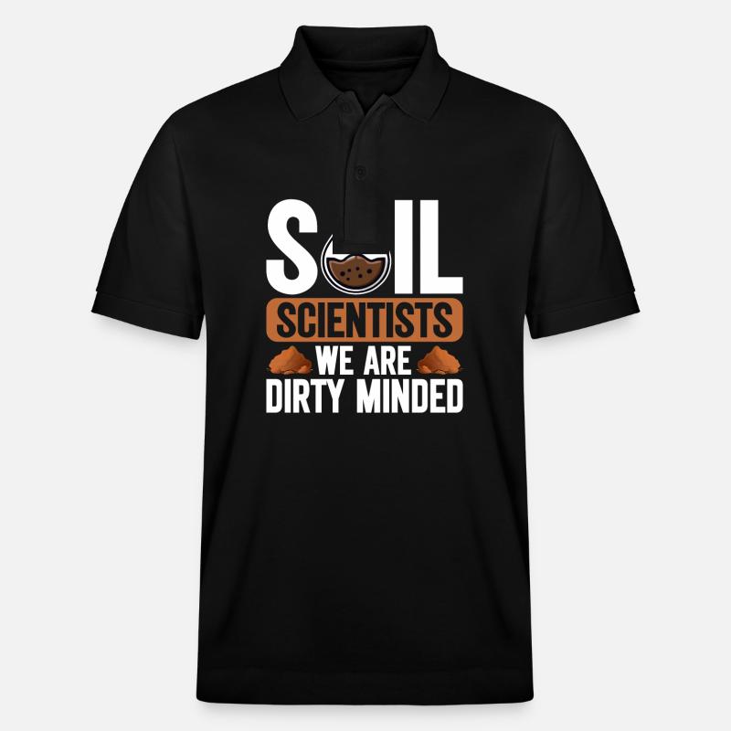 Bodenwissenschaftler Science du sol - Polo PREPSTER bio Stanley/Stella Unisexe - noir
