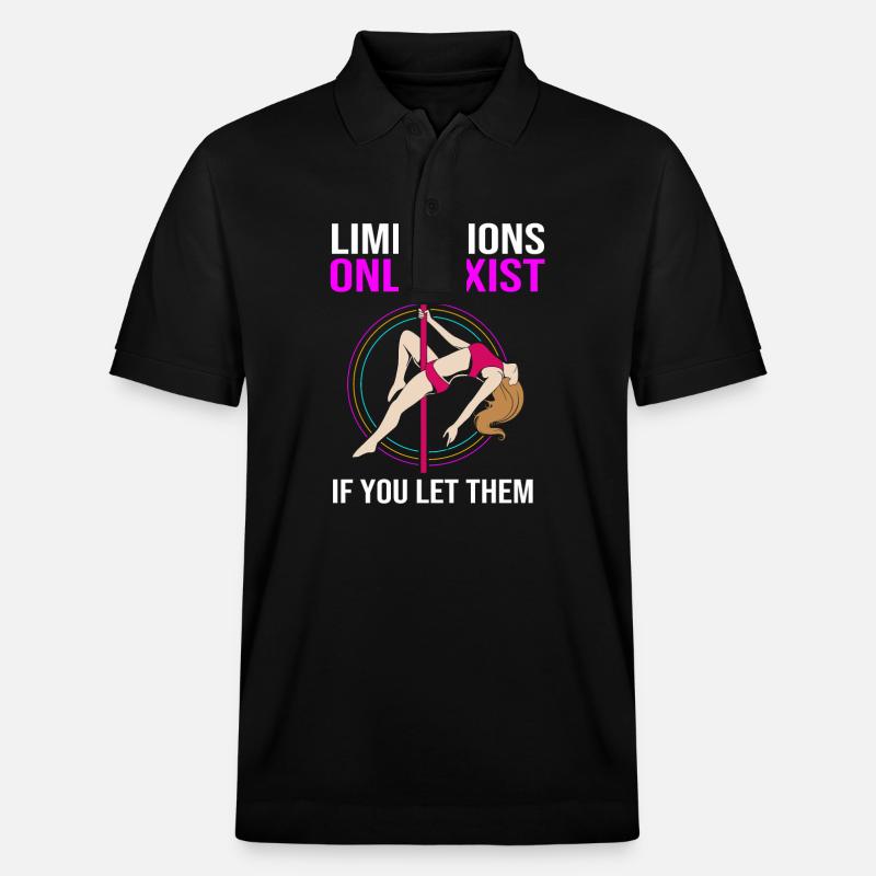 Pole Dance - Stanley/Stella Unisex Bio-Poloshirt PREPSTER - Schwarz