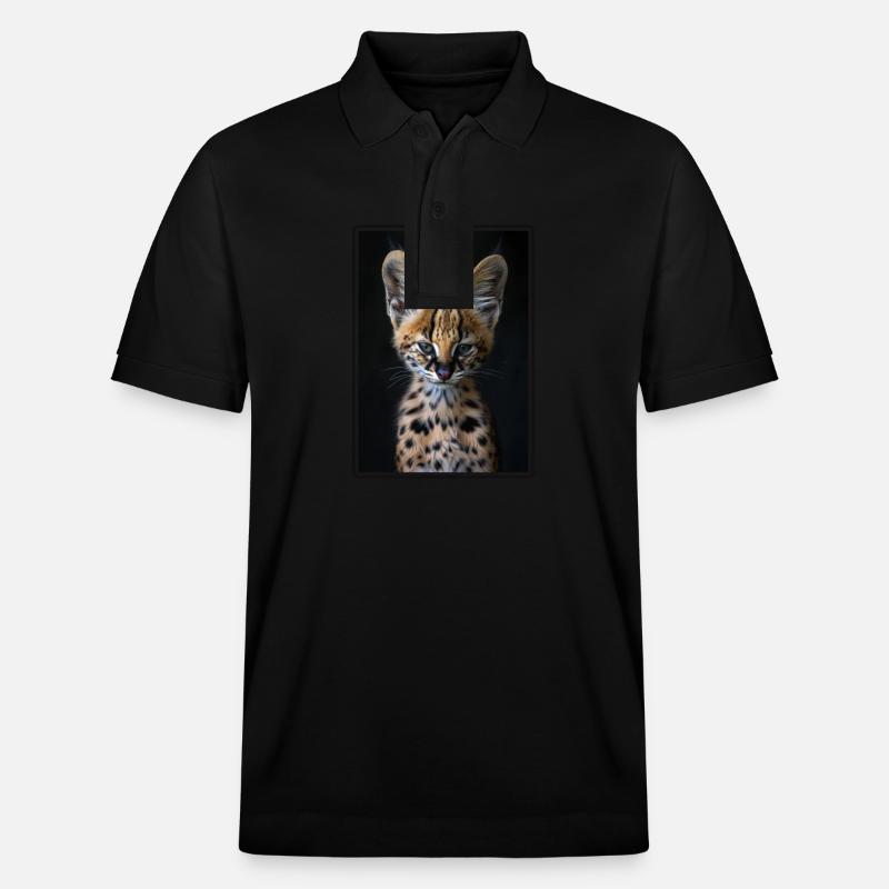 Servale Serval - Polo PREPSTER bio Stanley/Stella Unisexe - noir