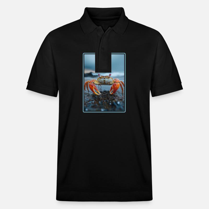 Crabe Crabe - Polo PREPSTER bio Stanley/Stella Unisexe - noir