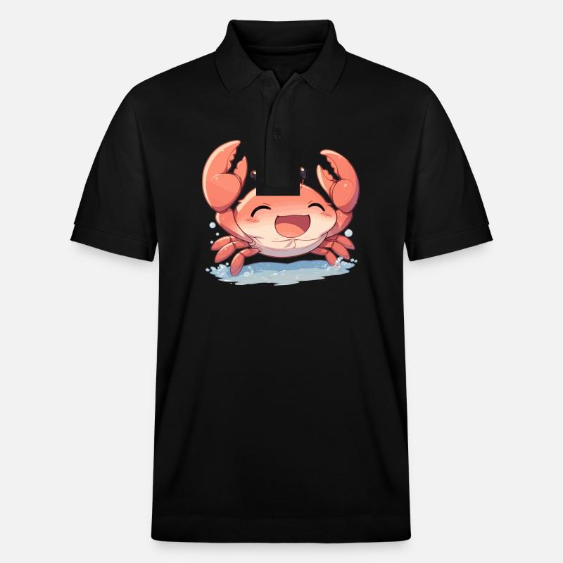 Crabe Crabe - Polo PREPSTER bio Stanley/Stella Unisexe - noir