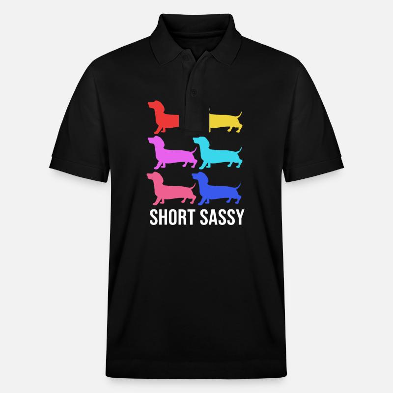 Teckel - Polo PREPSTER bio Stanley/Stella Unisexe - noir