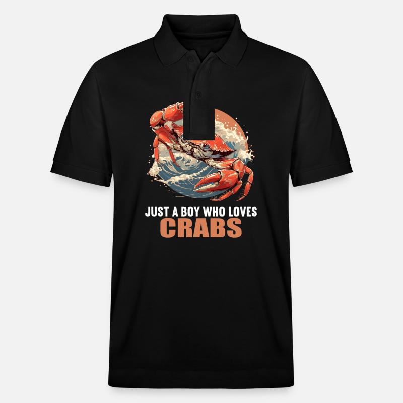 Crabe Crabe - Polo PREPSTER bio Stanley/Stella Unisexe - noir