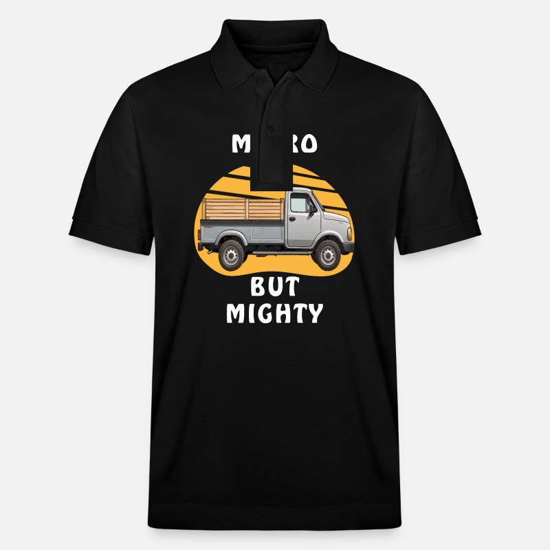 MICRO BUT MIGHTY - Stanley/Stella Unisex Bio-Poloshirt PREPSTER - Schwarz