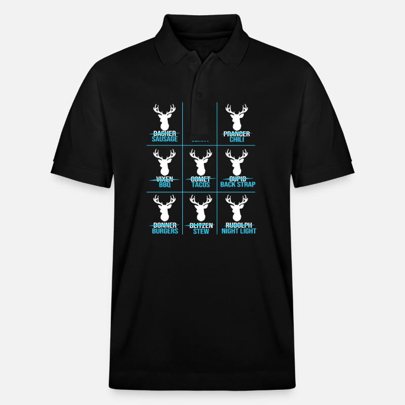 Jäger Jagen - Stanley/Stella Unisex Bio-Poloshirt PREPSTER - Schwarz