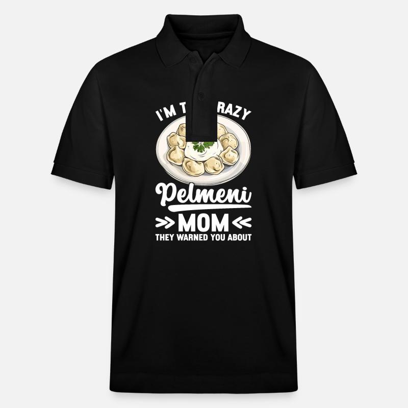 Pelmeni Cuisine russe - Polo PREPSTER bio Stanley/Stella Unisexe - noir