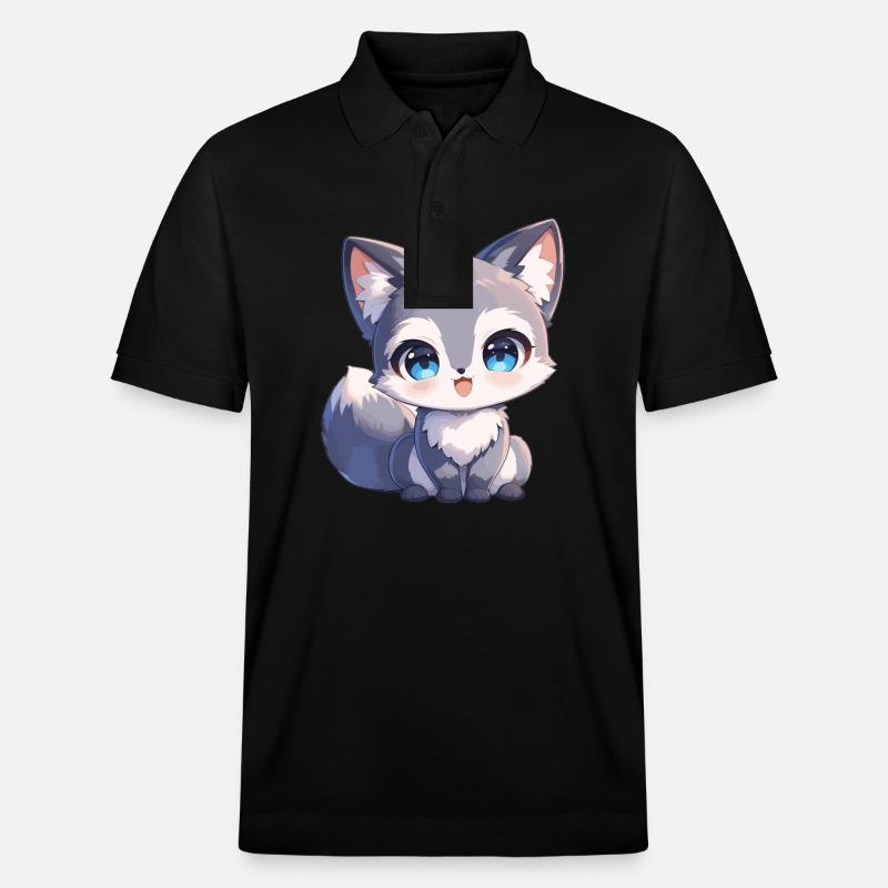 Graufüchse Graufuchs - Stanley/Stella Unisex Bio-Poloshirt PREPSTER - Schwarz
