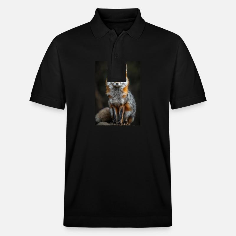 Graufüchse Graufuchs - Stanley/Stella Unisex Bio-Poloshirt PREPSTER - Schwarz