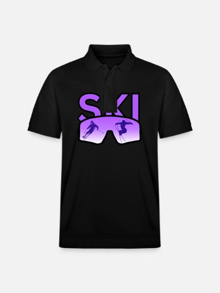 Ski - Polo PREPSTER bio Stanley/Stella Unisexe - noir