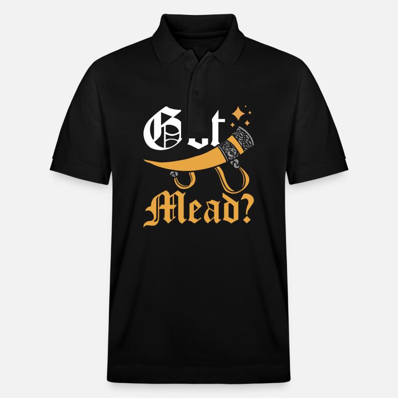 Renaissance fair Got mead? - Stanley/Stella Unisex Bio-Poloshirt PREPSTER - Schwarz