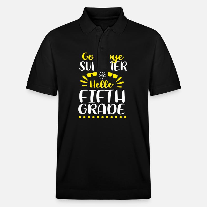 5. Klasse - Stanley/Stella Unisex Bio-Poloshirt PREPSTER - Schwarz