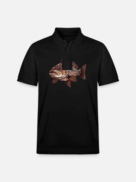 Zackenbarsche Zackenbarsch - Stanley/Stella Unisex Bio-Poloshirt PREPSTER - Schwarz