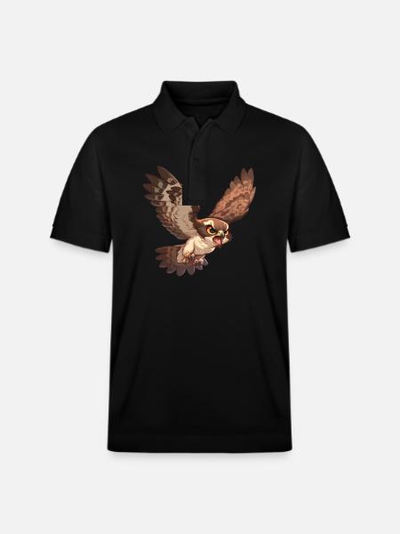 Faucons Faucon - Polo PREPSTER bio Stanley/Stella Unisexe - noir