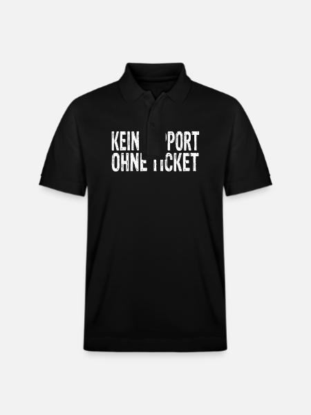 Pas d’assistance sans ticket - Polo PREPSTER bio Stanley/Stella Unisexe - noir