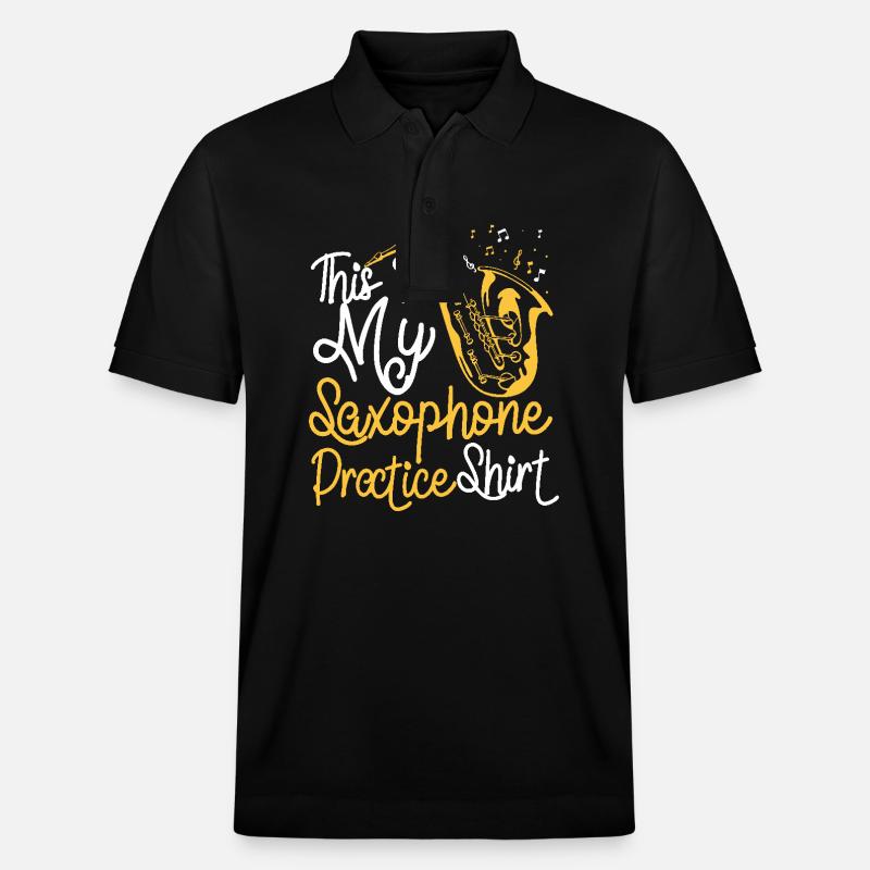 Saxophone C’est mon saxophone - Polo PREPSTER bio Stanley/Stella Unisexe - noir