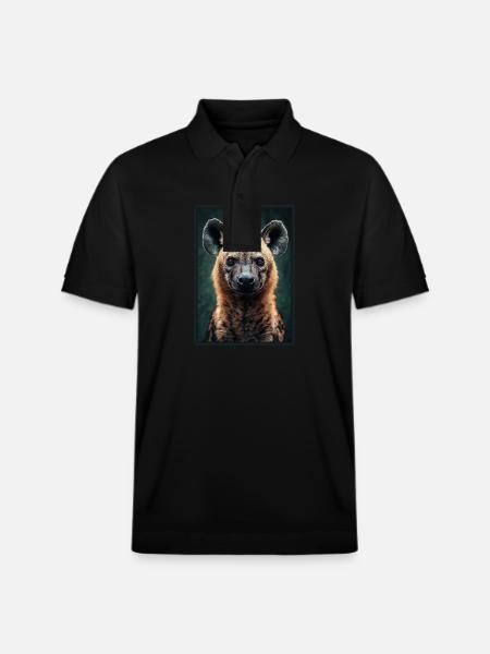 Hyänen Hyäne - Stanley/Stella Unisex Bio-Poloshirt PREPSTER - Schwarz