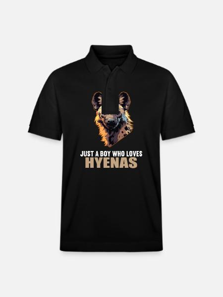 Hyänen Hyäne - Stanley/Stella Unisex Bio-Poloshirt PREPSTER - Schwarz