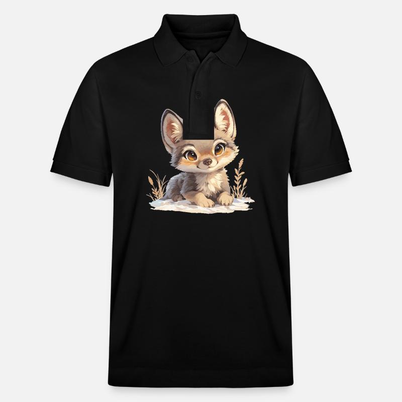 Chacals Chacal - Polo PREPSTER bio Stanley/Stella Unisexe - noir