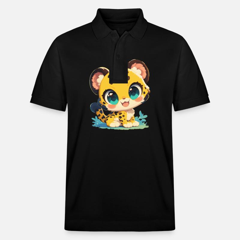 Jaguars Jaguar - Polo PREPSTER bio Stanley/Stella Unisexe - noir